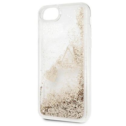 Guess GUOHCI8GLHFLGO iPhone 7/8/SE 2020 /SE 2022 gold/gold hard case Glitter Charms_2
