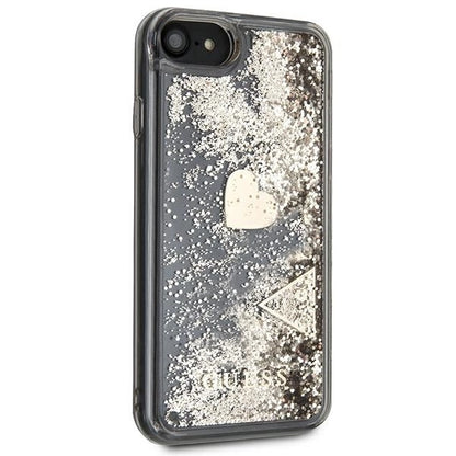 Guess GUOHCI8GLHFLGO iPhone 7/8/SE 2020 /SE 2022 gold/gold hard case Glitter Charms_4