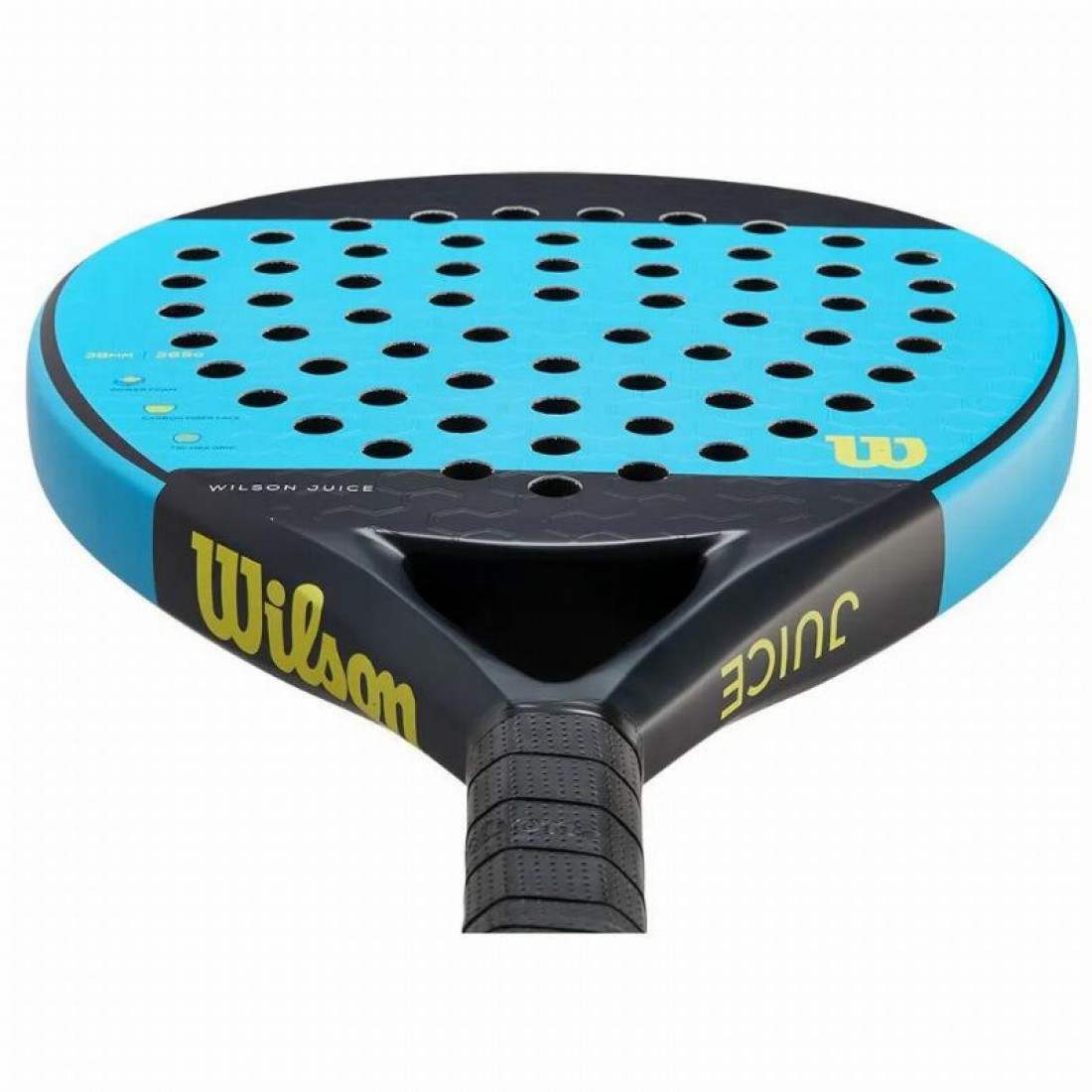 Raquete de Padel Wilson Juice 2 / Azul e Preta