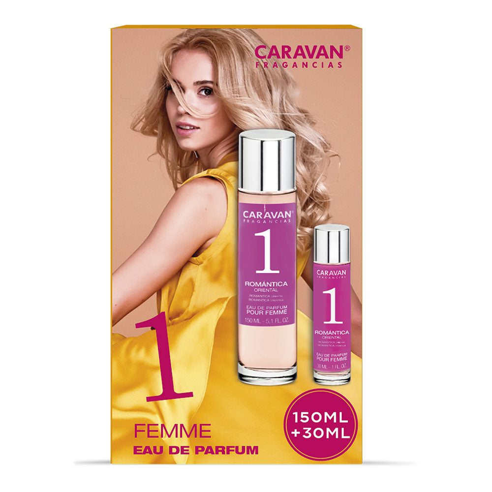 Estojo eau de parfum caravan nÂ° 1, 150 + 30 ml senhora_0