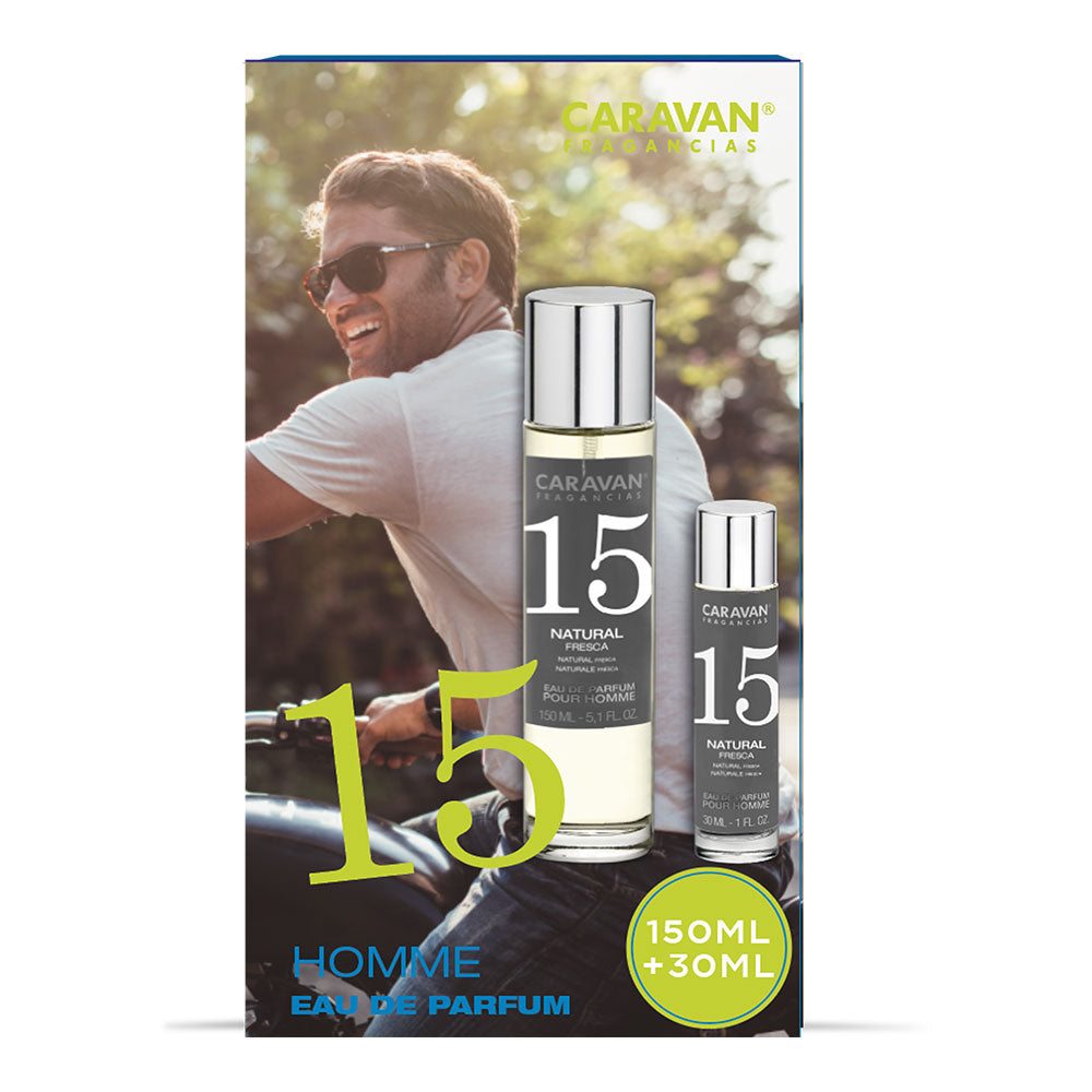 Estojo eau de parfum caravan nÂ° 15, 150 + 30 ml senhor_0