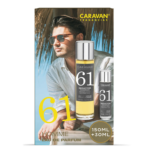 Estojo eau de parfum caravan nÂ° 61, 150 + 30 ml senhor_0