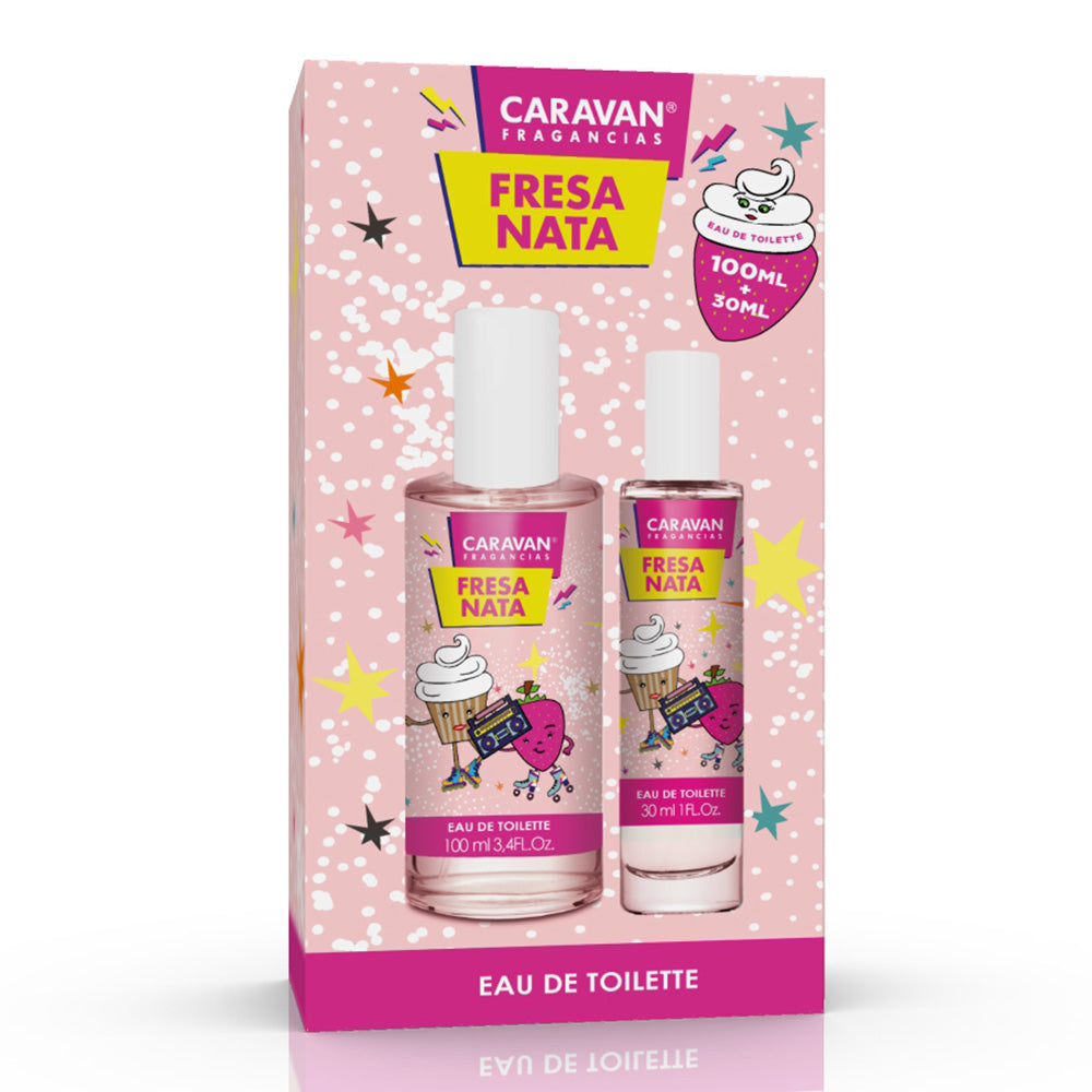 Estojo eau de toilette creme de morango, 100 + 30 ml crianÃ§as_0