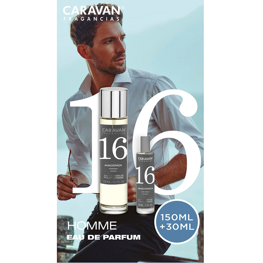 Estojo eau de parfum caravan nÂ° 16, 150 + 30 ml senhor_0