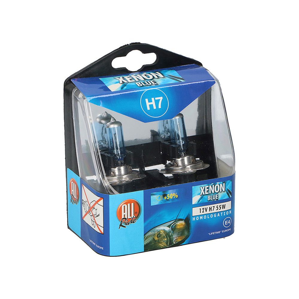 Set 2 lampada para automovel 12v h7 xenon 55w_0