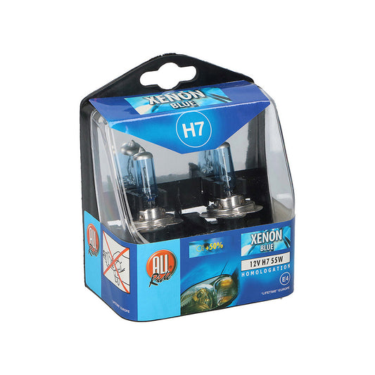 Set 2 lampada para automovel 12v h7 xenon 55w_0