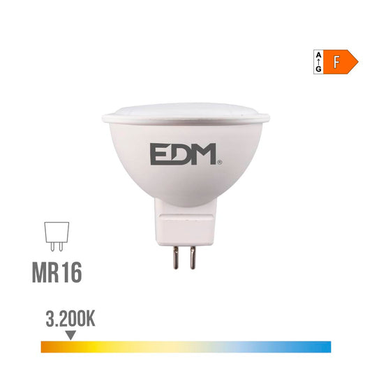 LÃ¢mpada led dicroica mr16 8 w 780 lm 3200 k luz quente 120Â° Ã¸5 x 5 cm_0