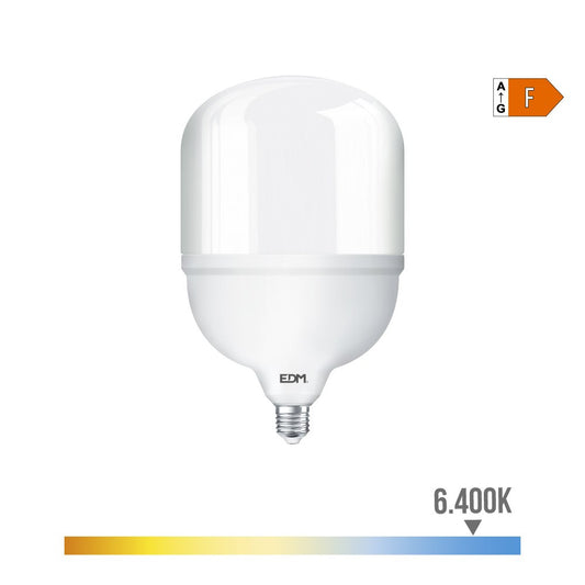 LÃ¢mpada led industrial, t160, e27, 60 w 6490 lm, 6400 k, luz fria, 220-24 v~ Ã¸160 x 264 mm_0