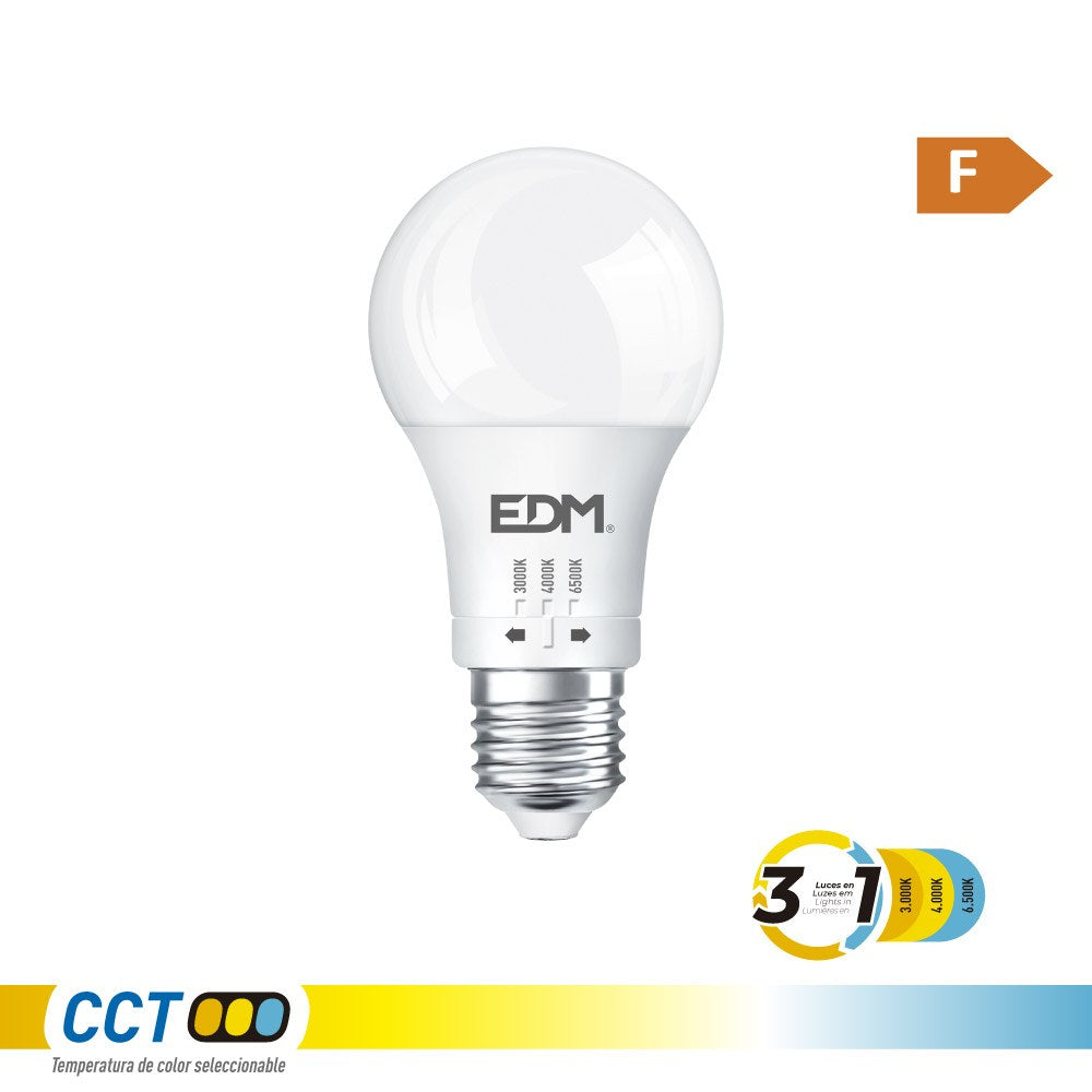 LÃ¢mpada led padrÃ£o a60 e27, 10 w, 932 lm, 3 cct, Ã¸60 x 116 mm_0