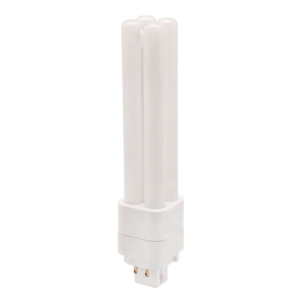 LÃ¢mpada led rl-duo/e26 830/g24 q-3 hf 3000 k 10 w 3,4 x 3,4 x 16,4 cm_0