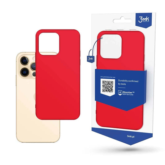 Case for iPhone 13 Pro from the 3mk Matt Case series - red_0