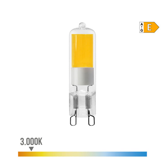LÃ¢mpada g9 led 5w 550lm 3000k luz quente vidro edm_0