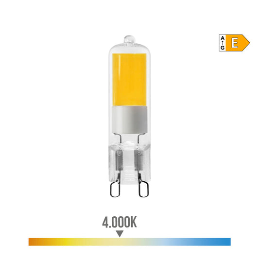 LÃ¢mpada g9 led 5w 575lm 4000k luz dia vidro edm_0