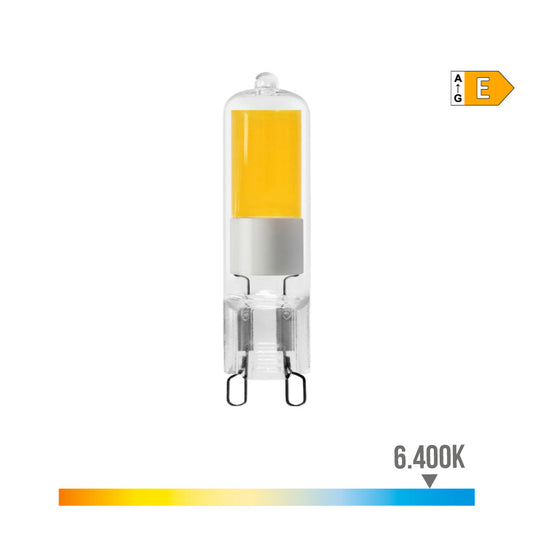 LÃ¢mpada g9 led 5w 575lm 6400k luz fria vidro edm_0