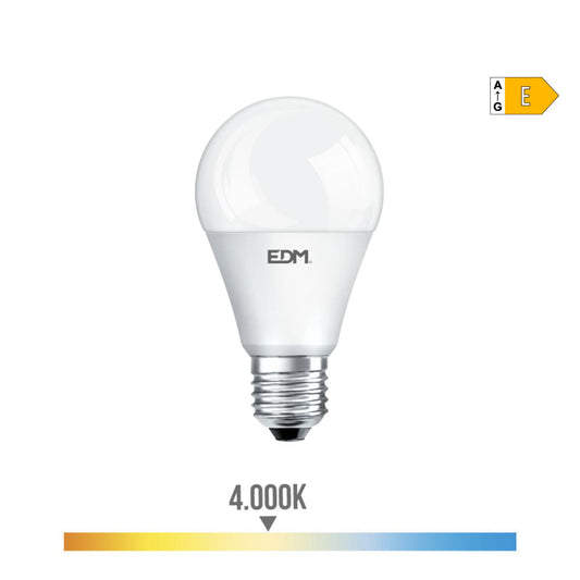 LÃ¢mpada standard led e27 17w 1900lm 4000k luz do dia Ã¸6,5x12,5cm edm_0
