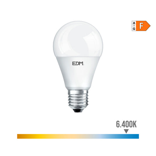 LÃ¢mpada standard led e27 15w 1521lm 6400k luz fria Ã¸6x11cm edm_0