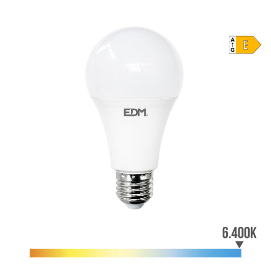 LÃ¢mpada standard led e27 24w 2700lm 6400k luz fria Ã¸7x13,6cm edm_0