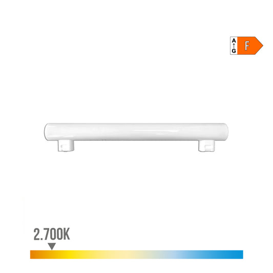 LÃ¢mpada led linestra 2 casquilhos s14s 7w 600lm 2700k luz quente 300x30x47mm edm_0