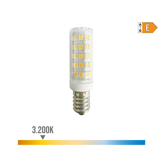 LÃ¢mpada tubular led e14 6,5w 800lm 3.200k luz quente. edm_0