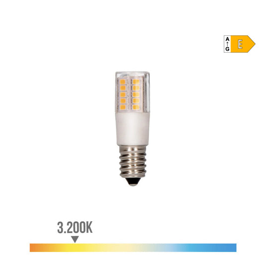 LÃ¢mpada tubular led e14 5.5w 650lm 3000k luz quente Ã¸1.8x5.7cm edm_0