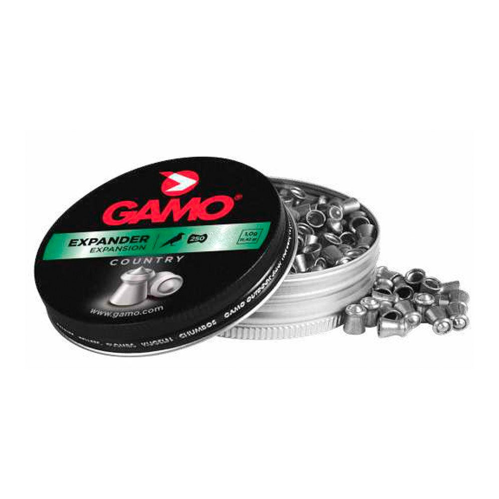 Chumbos expander expansion country, calibre 5,5 mm (.22), 1 g (15,42 gr), 250 unidades_0