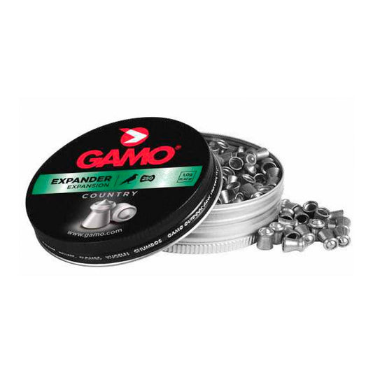 Chumbos expander expansion country, calibre 5,5 mm (.22), 1 g (15,42 gr), 250 unidades_0