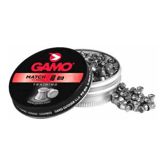 Chumbos match classic training calibre 4,5 mm (.177) 0,49 g (7,56 gr) 250 unidades_0