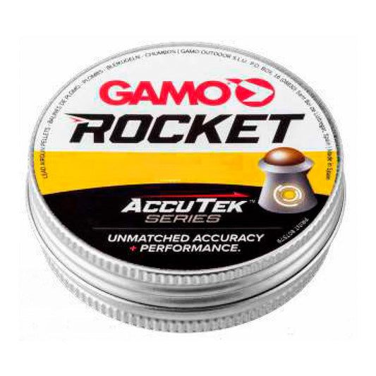 Chumbos rocket accutek, calibre 5,5 mm (.22), 0,94 g (14,50 gr), 100 unidades_0