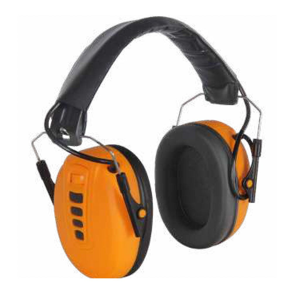 Protetor auricular eletrÃ´nico laranja_0