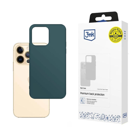 Case for iPhone 13 Pro from the 3mk series Matt Case - dark green_0