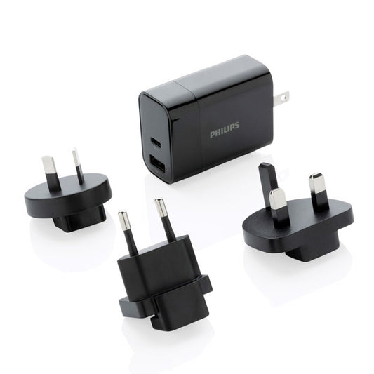 Carregador de viagem ultra rÃ¡pido com acessÃ³rios philips_0