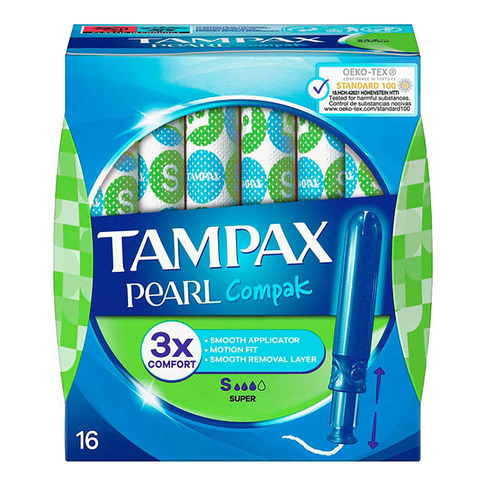 TampÃ£o tampax pÃ©rola super 16_0