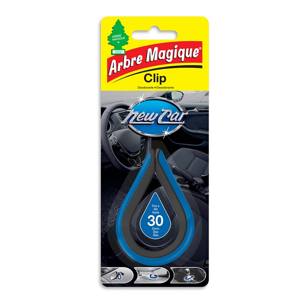 Aromatizador de carro, modelo clip, aroma new car_0