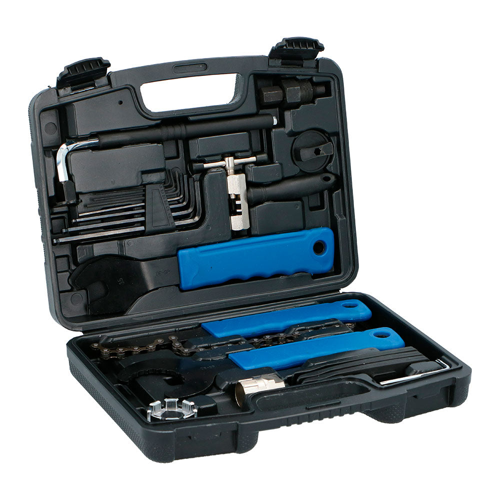 Kit de reparaÃ§Ã£o e manutenÃ§Ã£o de bicicletas, 20 peÃ§as_0