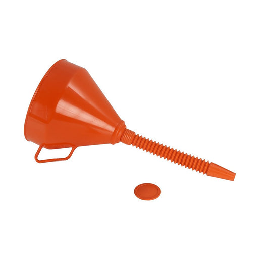 Funil de plÃ¡stico com bico flexÃ­vel para transferÃªncia de lÃ­quidos, Ã¸160 mm_0