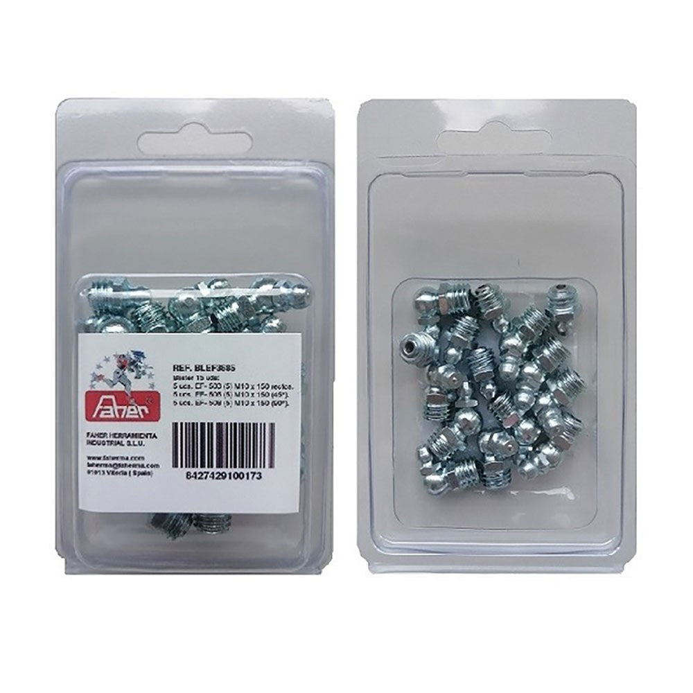 Graxeira reta ef-503 com rosca de 1/4, gas-14 h, blister 10 un_0