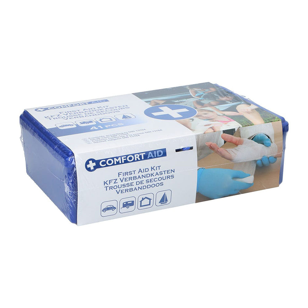 Kit primeiros socorros 41 peÃ§as 80 x 160 x 250 mm_0