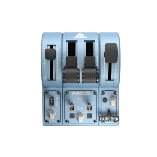 Thrustmaster TCA Quadrant Add-On Airbus Edition Negro, Azul Simulador de Vuelo PC_0