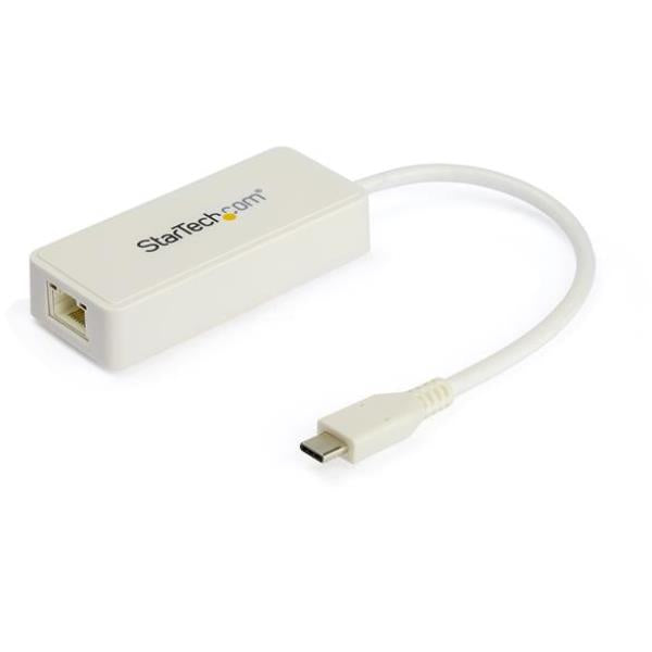 Adattatore Ethernet USB-C a RJ45 + USB integrata_0