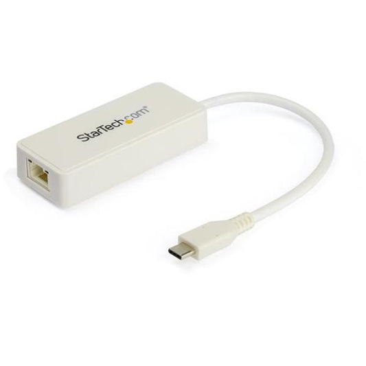 Adattatore Ethernet USB-C a RJ45 + USB integrata_0