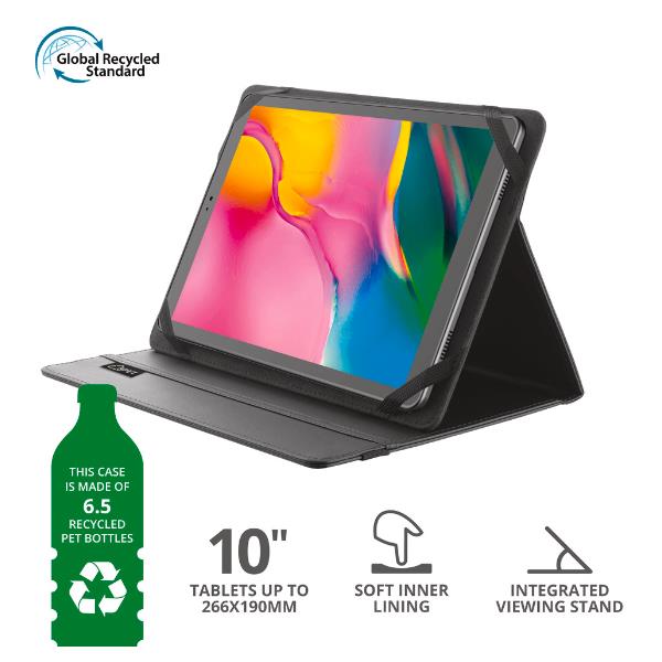 PRIMO CUSTODIA FOLIO ECO PER TABLET DA 10 POLLICI - BLACK_0