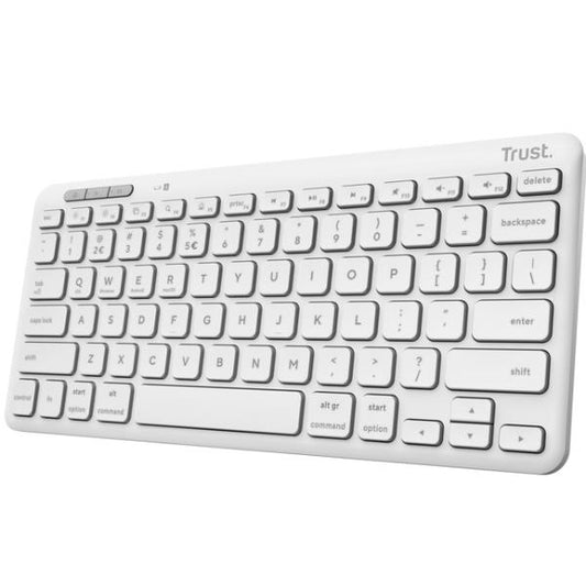 LYRA TASTIERA WIRELESS RICARICABILE PER COLLEGARE FINO A 3 DISPOSITIVI 1 WL 2,4GHz + 2BT -_0