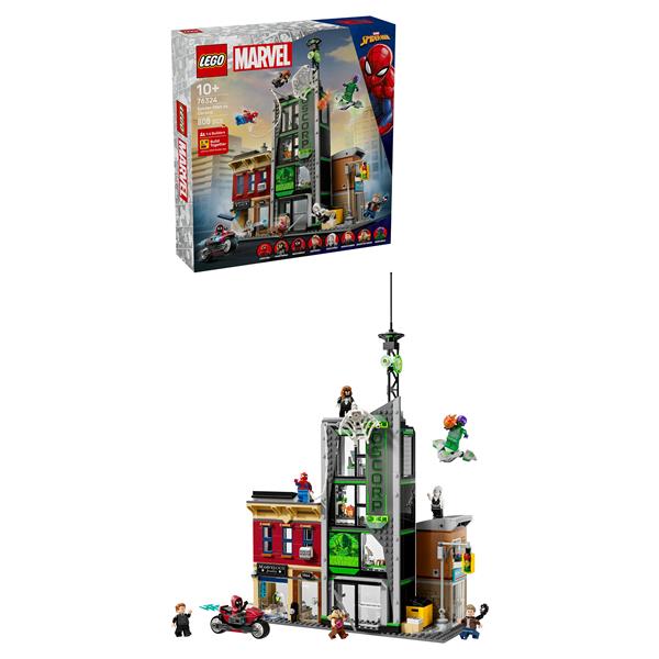Konstruktionsspielzeug LEGO / 76324 / Marvel Super Heroes Spider-Man vs. Oscorp_0