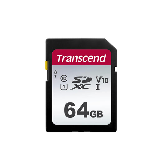 Transcend SDXC 300S         64GB Class 10 UHS-I U1_0