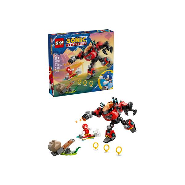 Konstruktionsspielzeug LEGO / Sonic the Hedgehog / Knuckles vs. Dr. Eggman’s Egg Crusher Mech / 77005_0