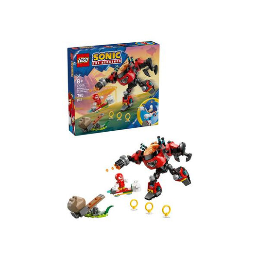 Konstruktionsspielzeug LEGO / Sonic the Hedgehog / Knuckles vs. Dr. Eggman’s Egg Crusher Mech / 77005_0