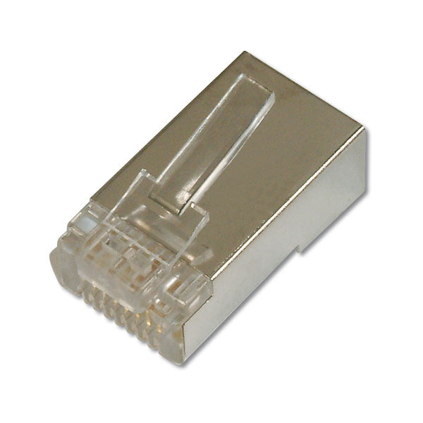 CAT.5e Modularstecker fÃ¼r Rundkabel, geschirmt, 1 StÃ¼ck_0