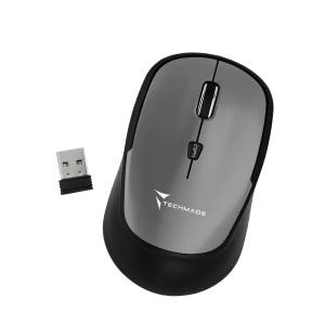 Techmade Mouse Wireless TM-XJ35 Grey_0