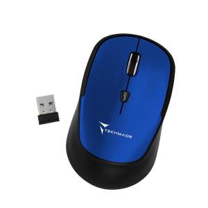 Techmade Mouse Wireless TM-XJ35 Blue_0