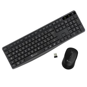 Techmade Kit Tastiera + Mouse Wireless TM-KM001 Black_0